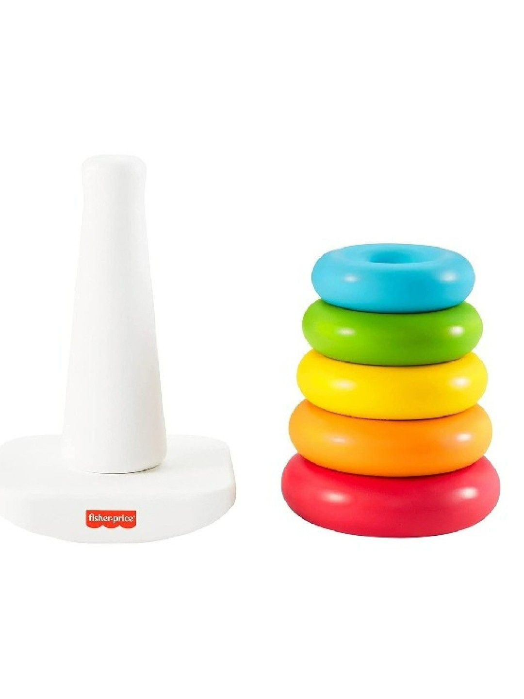 Fisher Price RockAStack Baby Stacking Toy Rings edamama